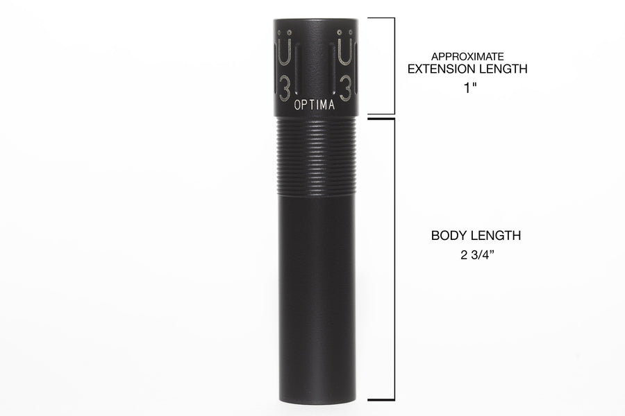 Beretta OPTIMA choke tube, 12 gauge choke tube, stainless steel choke tube, ceramic choke tube, competition choke tube, muller choke tube, Shotgun choke tube, hunting choke tube, competitive shooting choke tube, skeet shooting choke tube, trap shooting choke tube, clay shooting choke tube