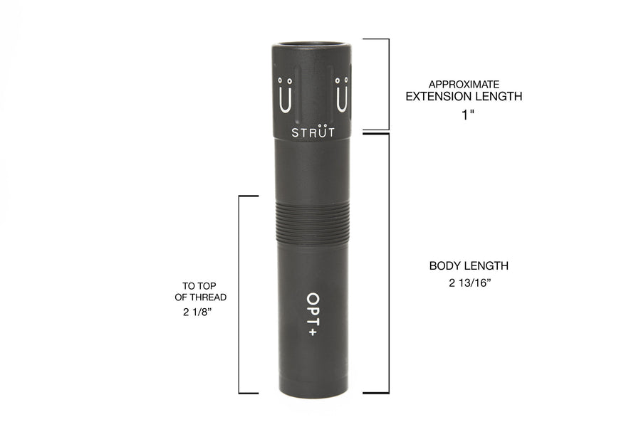 Beretta OPTIMA PLUS  choke tube, Optima + choke tube, 12 gauge choke tube, waterfowl choke tube, hunting choke tube, muller choke tube, Shotgun choke tube, competitive shooting choke tube, skeet shooting choke tube, trap shooting choke tube, clay shooting choke tube