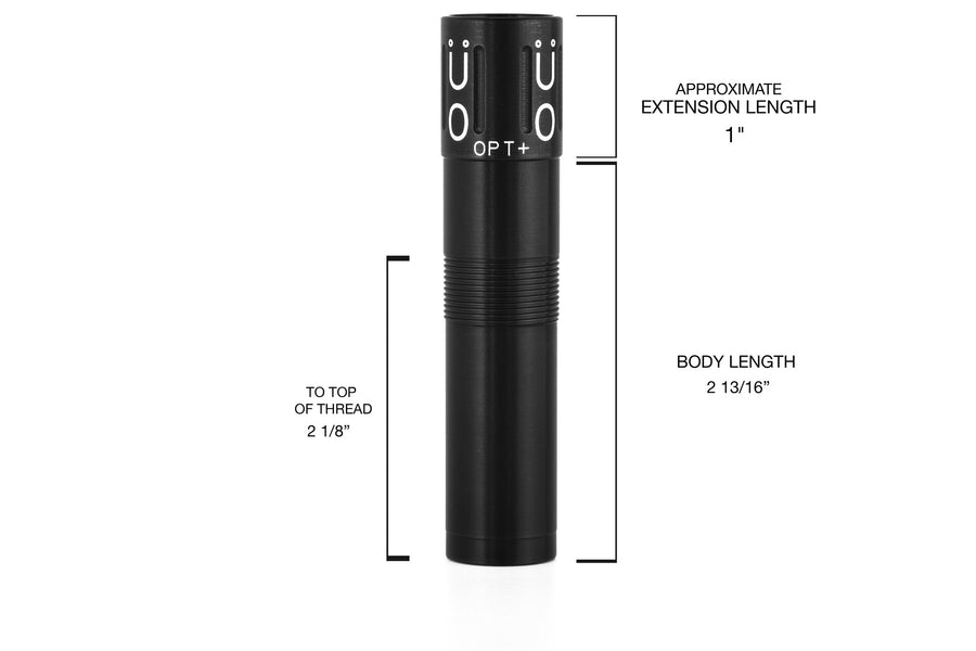 Beretta optima plus choke tubes, 12 gauge choke tube, Featherlite Competition Choke Tube, Beretta OPTIMA PLUS choke tube, muller choke tube, Shotgun choke tube, hunting choke tube, competitive shooting choke tube, skeet shooting choke tube, trap shooting choke tube, clay shooting choke tube