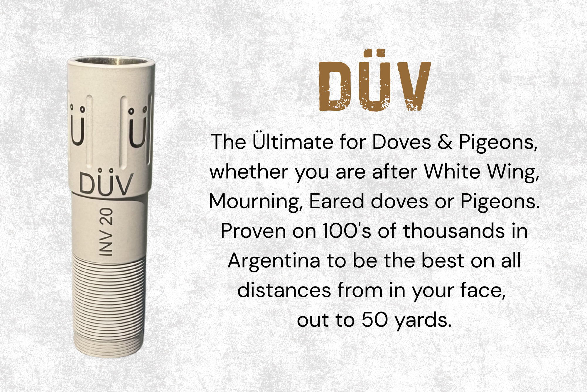 [INVECTOR] 20 gauge LIMITED EDITION CHOKE TUBES used for Browning/Winchester/Mossberg INVECTOR STANDARD (Win Choke/ Accu Choke)