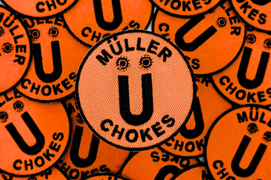 MULLER Orange Circle Adhesive Patch - SMALL