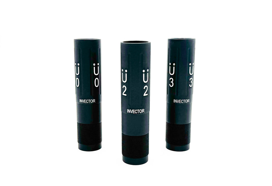 .[INVECTOR] 12 gauge Featherlite Competition Choke Tube used for Browning/Winchester INVECTOR (Win Choke) - CERAKOTE MATTE BLACK EDITION