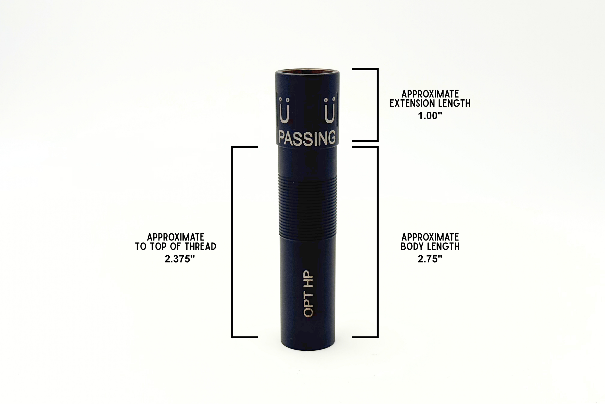 .[OPTIMA HP] 12 gauge Waterfowl/Hunting Choke Tube used for Beretta OPTIMA HP (A400, 692, DT-11, SV10 Prevail & SV10 Perennia)