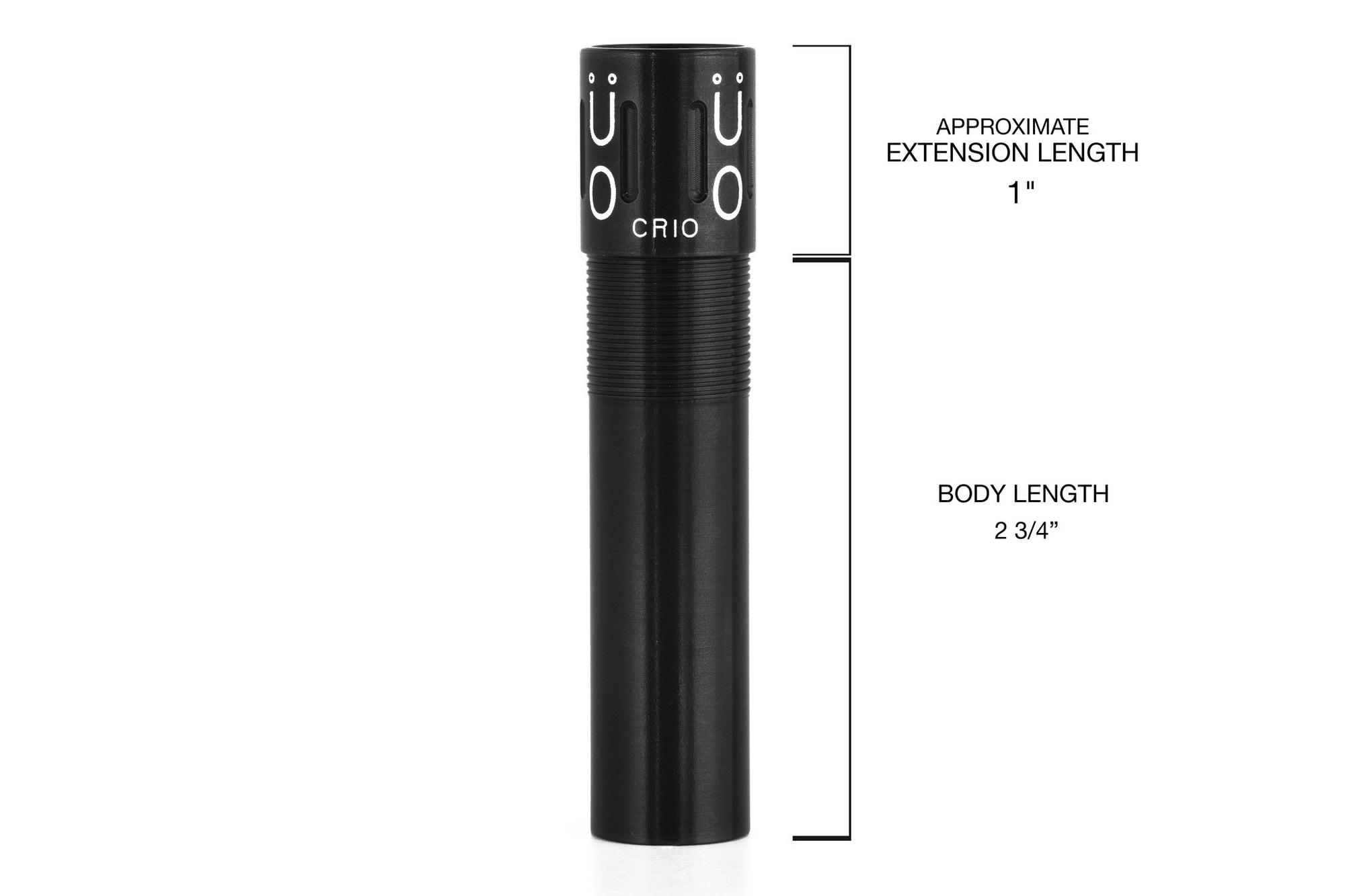 muller choke tube, Shotgun choke tube, hunting choke tube, competitive shooting choke tube, skeet shooting choke tube, trap shooting choke tube, clay shooting choke tube, 12 gauge choke tube, Featherlite Competition Choke Tube, Benelli CRIO choke tube