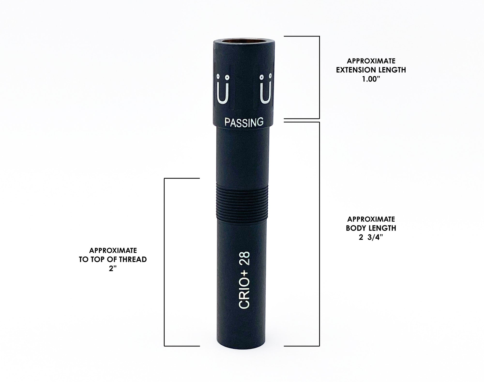 .[CRIO+] 28 gauge Waterfowl/Hunting Choke Tube used for Benelli CRIO+