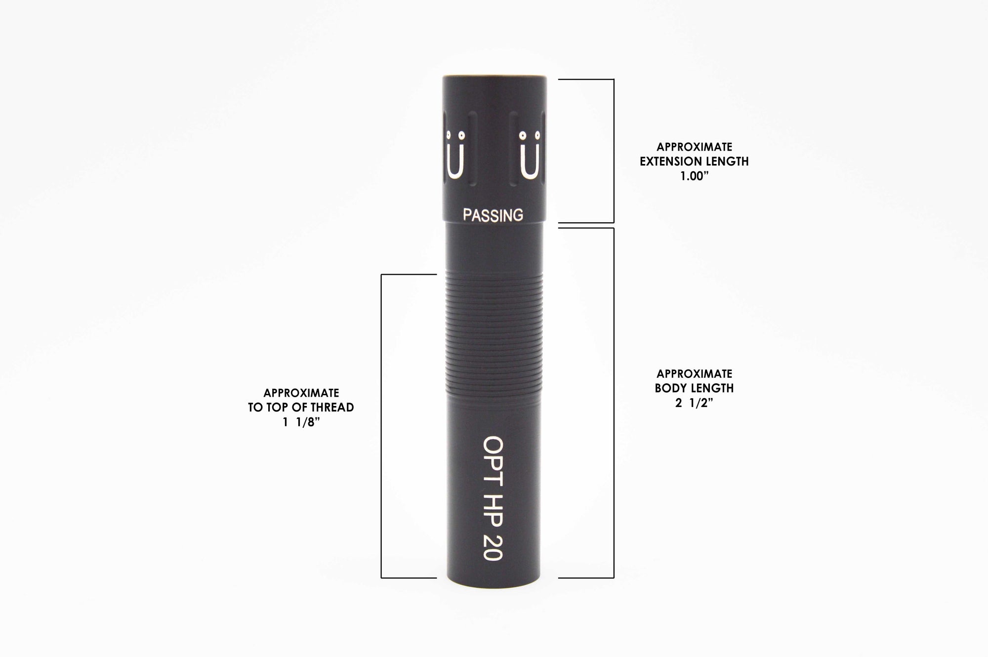 .[OPTIMA HP] 20 gauge Waterfowl/Hunting Choke Tube used for Beretta OPTIMA HP (A400, 692, DT-11, SV10 Prevail & SV10 Perennia)