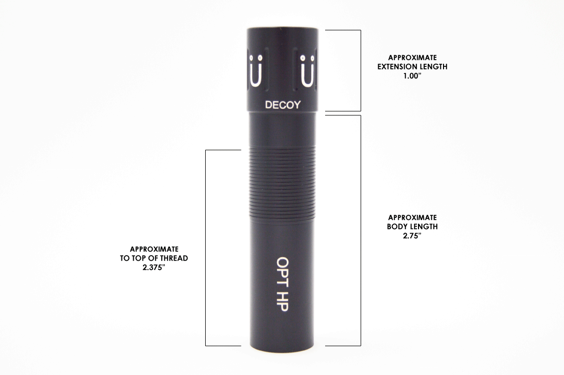 .[OPTIMA HP] 12 gauge Waterfowl/Hunting Choke Tube used for Beretta OPTIMA HP (A400, 692, DT-11, SV10 Prevail & SV10 Perennia)