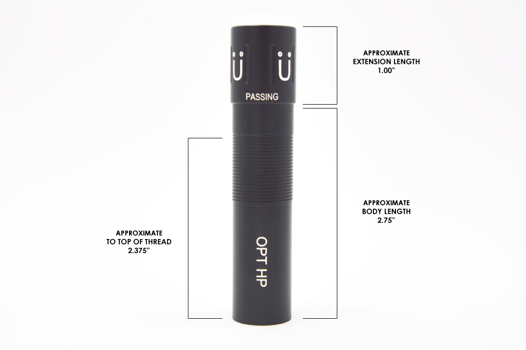 .[OPTIMA HP] 12 gauge Waterfowl/Hunting Choke Tube used for Beretta OPTIMA HP (A400, 692, DT-11, SV10 Prevail & SV10 Perennia)